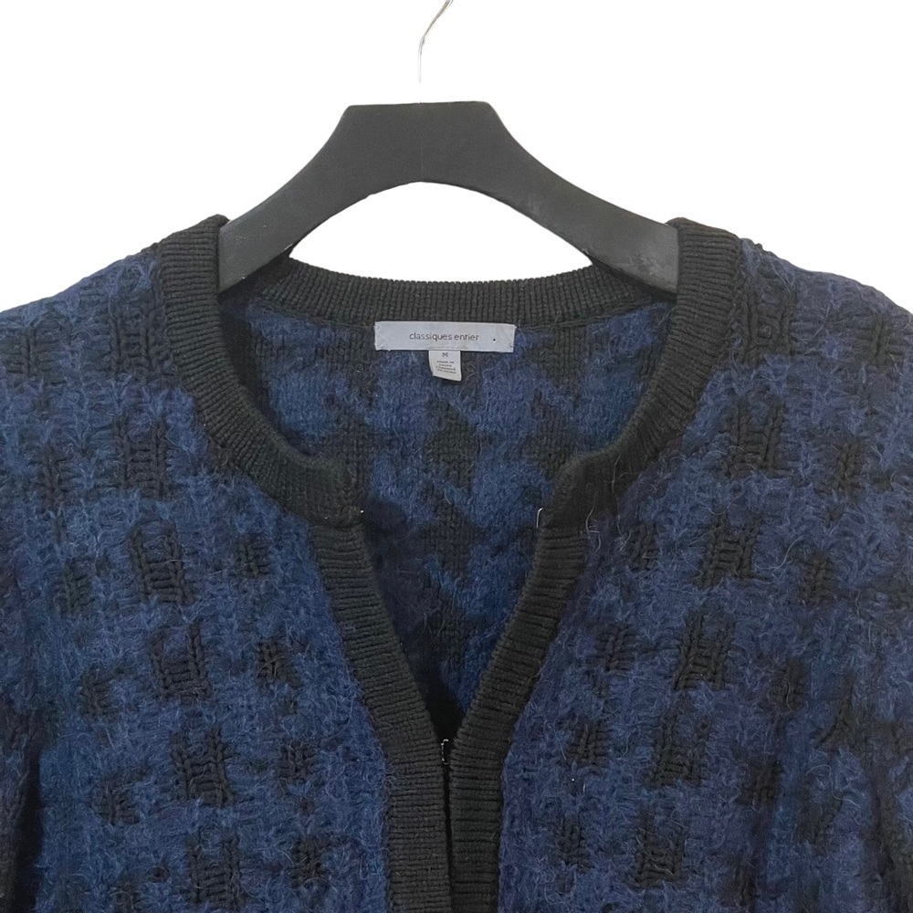 Classiques Entier Mohair Alpaca Blend Houndstooth… - image 3